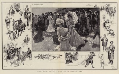 Une grande réunion de société, Royal Ascot l